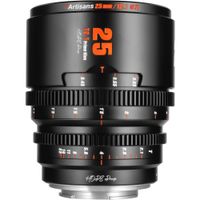 7Artisans Lente Cine 25mm T2.1 Hope S35 para Montura E - Ligera, Diseño Compacto, Ap