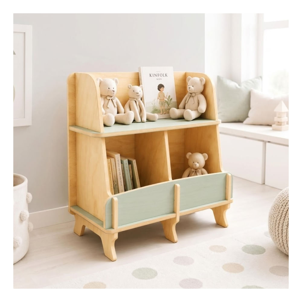 Estantería Baja Organizadora Infantil Montessori