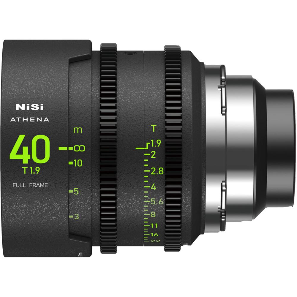 NiSi ATHENA PRIME 40mm T1.9 Lente Full-Frame (ARRI PL) - Bokeh Suave, Montura de Filtro Tr