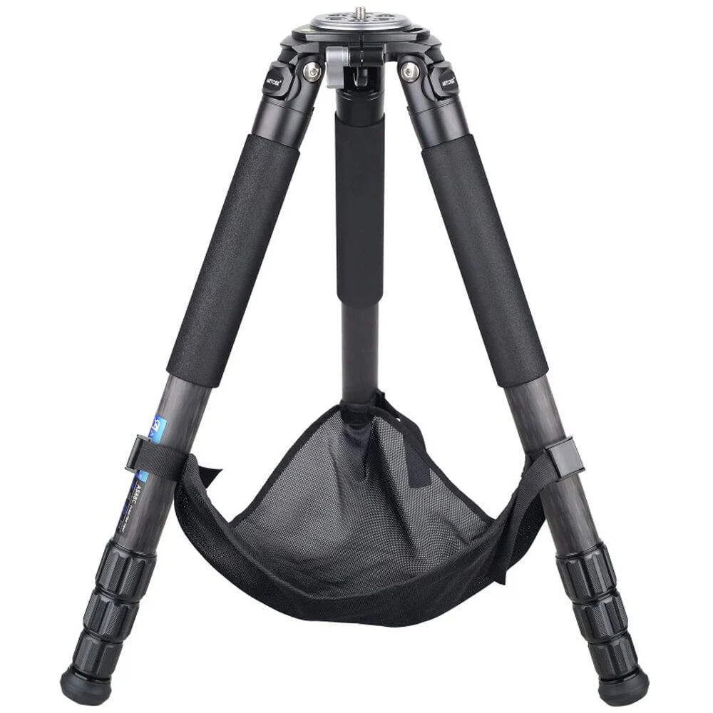 ARTCISE Trípode de Carbono AS88C con Cabeza de 75mm y Altura Máxima de 63""