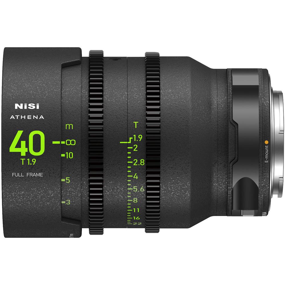 NiSi ATHENA PRIME 40mm T1.9 Lente Full-Frame para Sony E con Montura para Filtros Drop-In
