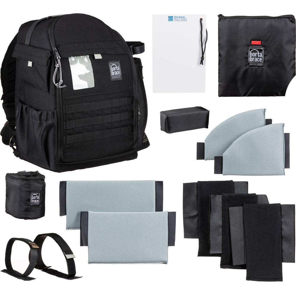 PortaBrace Mochila para Cámara HXR-NX800 con Divisores Interiores Acolchados y Pouch para