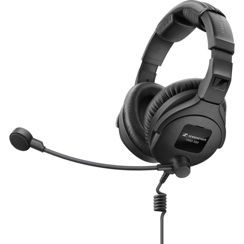 Sennheiser HMD 300 X3K1 Auricular de Transmisión Doble con Micrófono Dinámico y Cable C