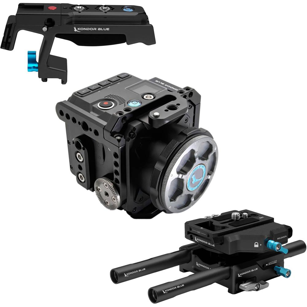 Kondor Blue Base Rig MK II para Z CAM E2-M4/S6/F6/F8 - Negro Raven