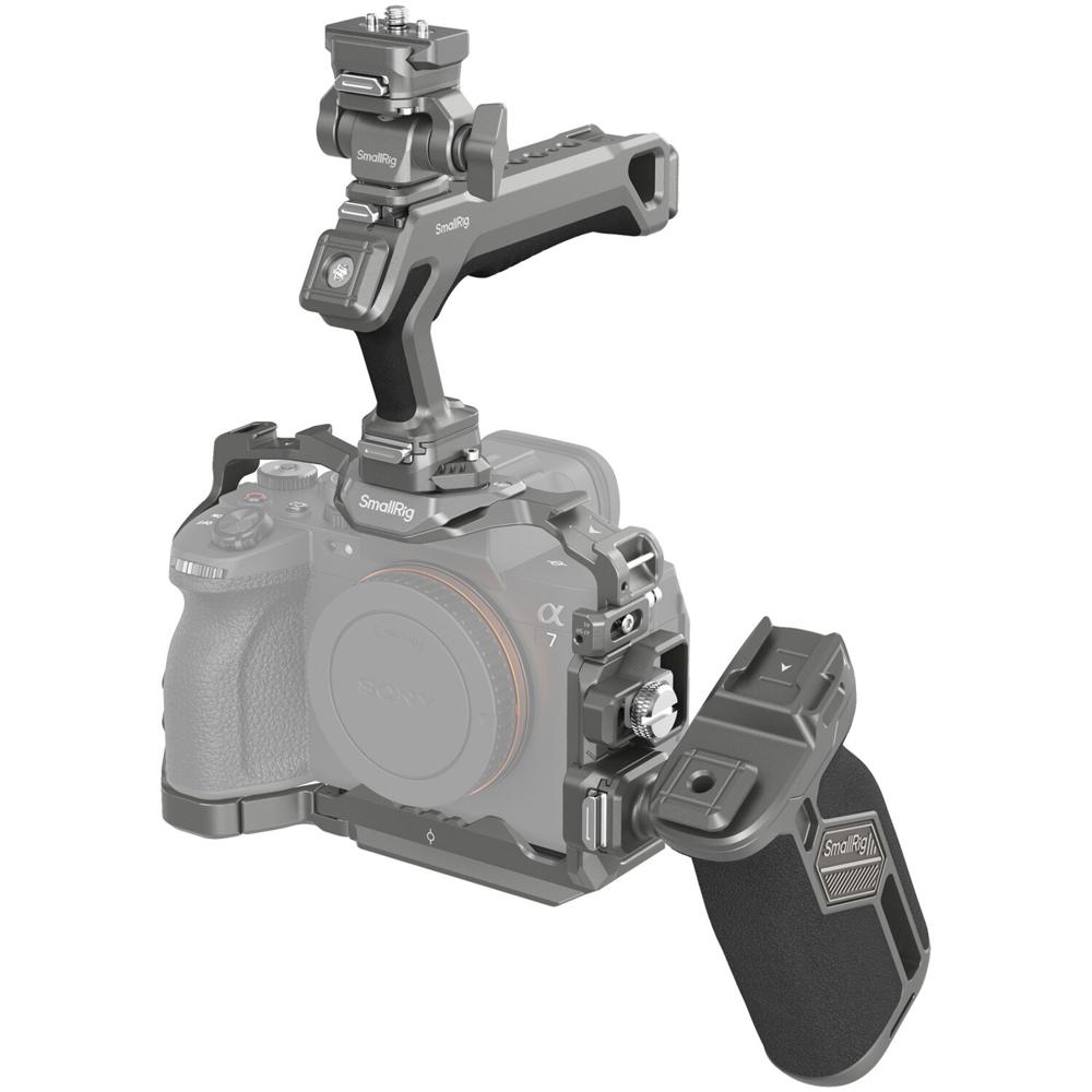 SmallRig Cage Kit HawkLock para Sony a7 IV, a7R V & a7S III - Soporte de Monitor, Manijas,