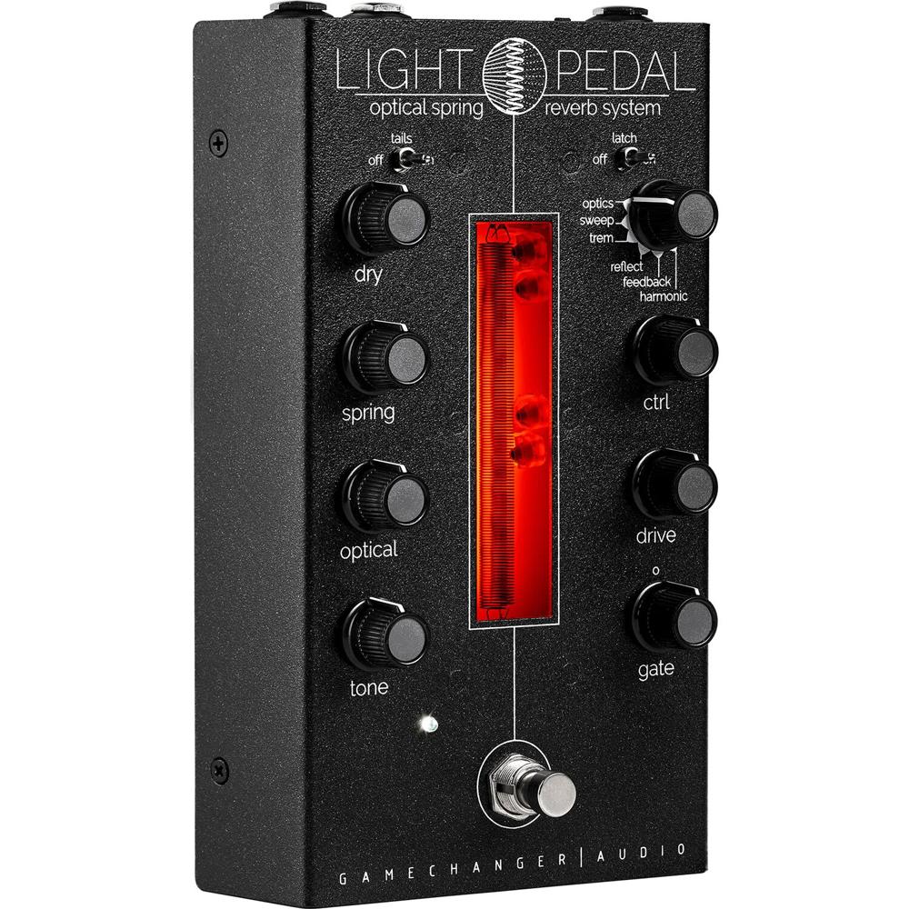 GAMECHANGER AUDIO Light Pedal Reverb Óptico de Resortes - Control de Mezcla, Modulación