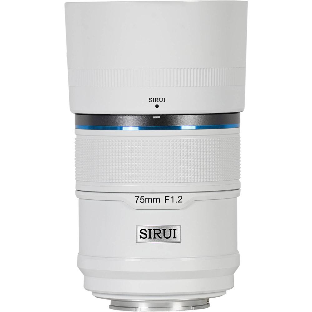 Sirui Sniper 75mm f/1.2 Objetivo Autofocus para Nikon Z - Telefoto Ultrafino con Diafragma