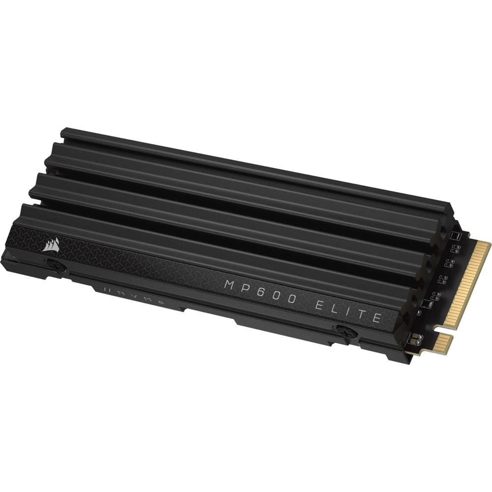 CORSAIR SSD Interno MP600 ELITE 1TB M.2 PCIe 4.0 con Heatsink - 7000 MB/s Lectura, 6200 MB