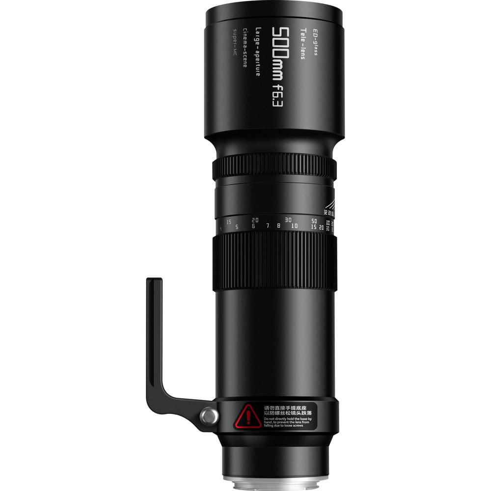 TTArtisan Lente 500mm f/6.3 para Canon EF - Enfoque Manual, Cuerpo de Metal, Anillo de Enf