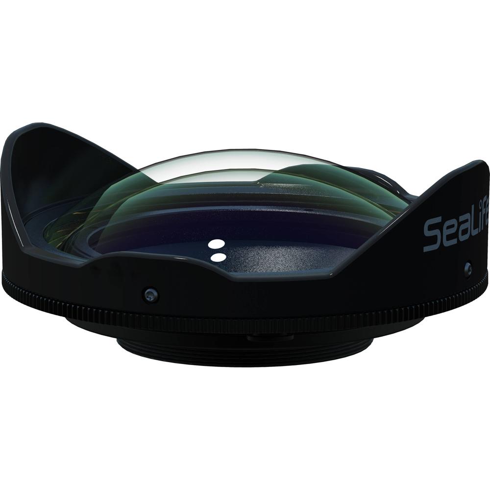 SeaLife Dome Lente 3.9"" Gran Angular para Adaptador SportDiver (52mm) - Aumenta Campo de V