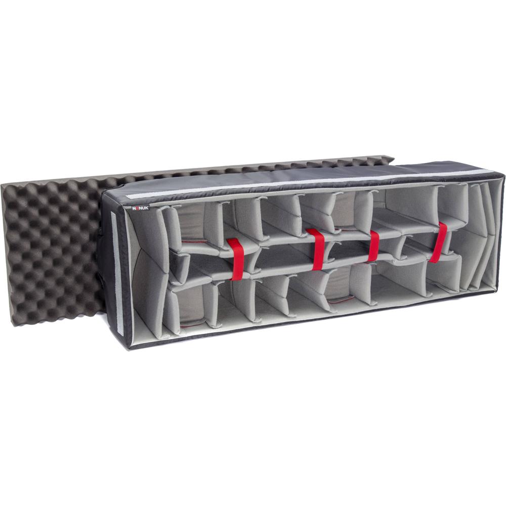 Nanuk Divider Insert Padded para Estuche 988 - Divisores Ajustables y Base Protectora