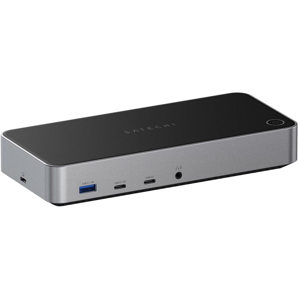 Satechi Docking Station Triple 4K Display - Soporta 3 Pantallas 4K a 60 Hz, 3 x HDMI 2.0,