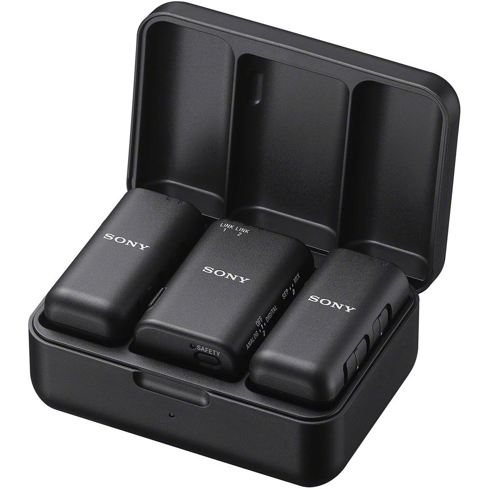 Sony ECM-W3 Sistema de Micrófono Inalámbrico para 2 Personas con Zapata Multi Interface,