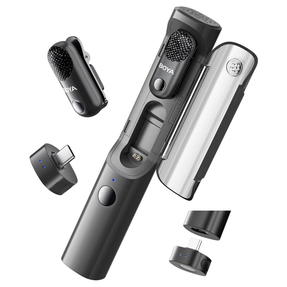 Micrófono inalámbrico 4 en 1 Boya Magic-05 USB-C con Cancelación de Ruido