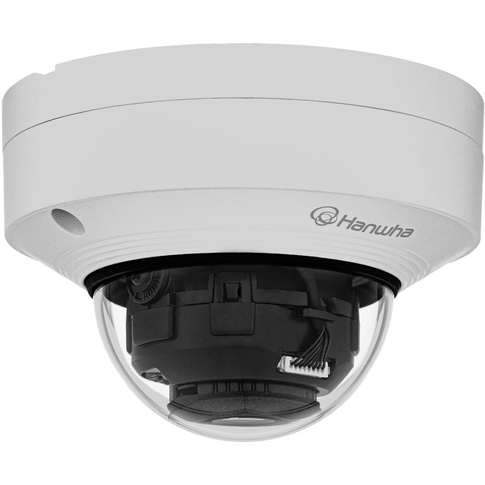 Hanwha Vision QNV-C8011R Cámara Dome de Red Exterior 5MP con Visión Nocturna, IP66, IK10