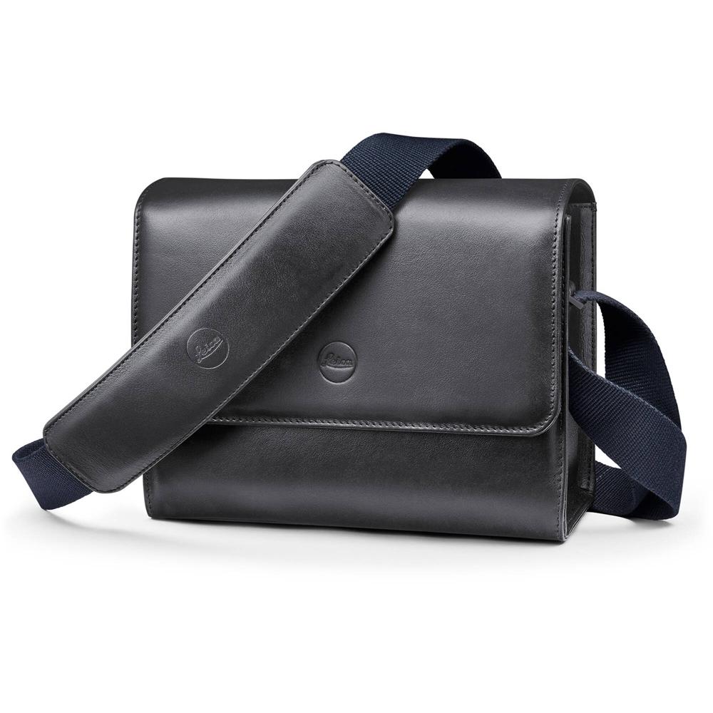 Leica Bolsa de Cuero para Cámara M-System Modelo Negro con Correa de Hombro Acolchada y C