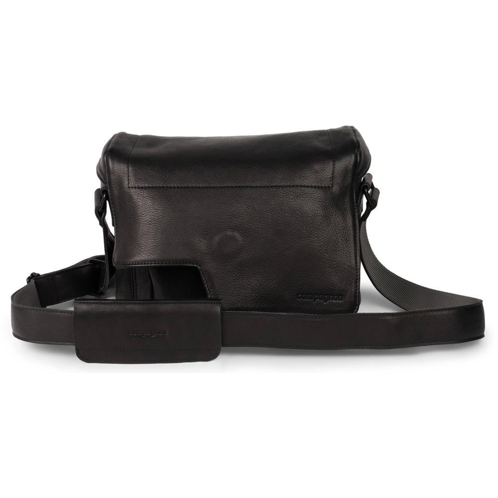 Compagnon Little Messenger Gen III Bolsa para Cámara - Negra, Acolchada, Resistente al Ag