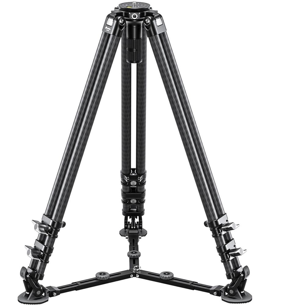 Leofoto Trípode de Carbono LVC-193C con Base Niveladora - Capacidad de Carga 20 kg, Altur