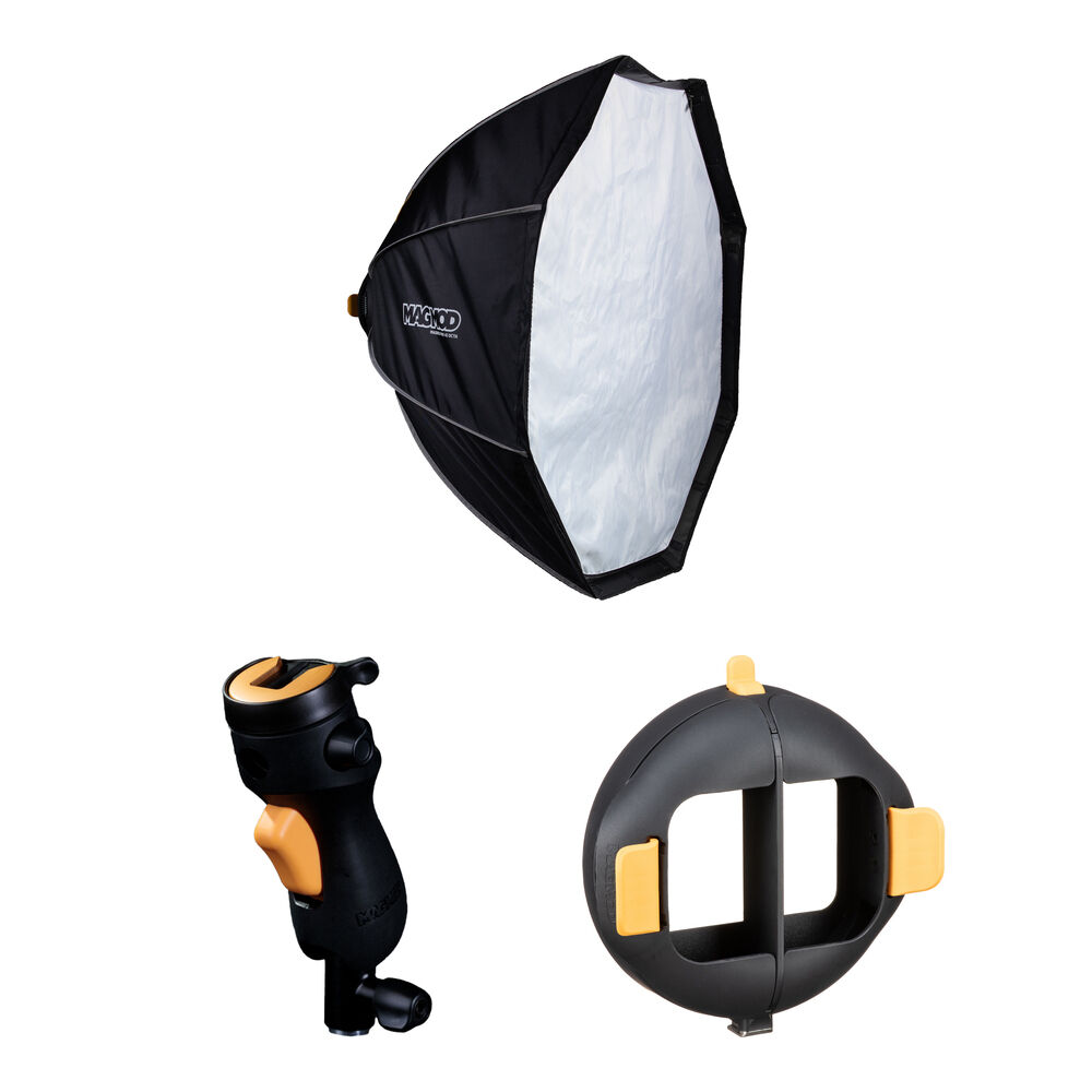 MagMod Magbox Pro 42"" Octa Softbox Starter Kit - Softbox Kit para Speedlights o Strobes co
