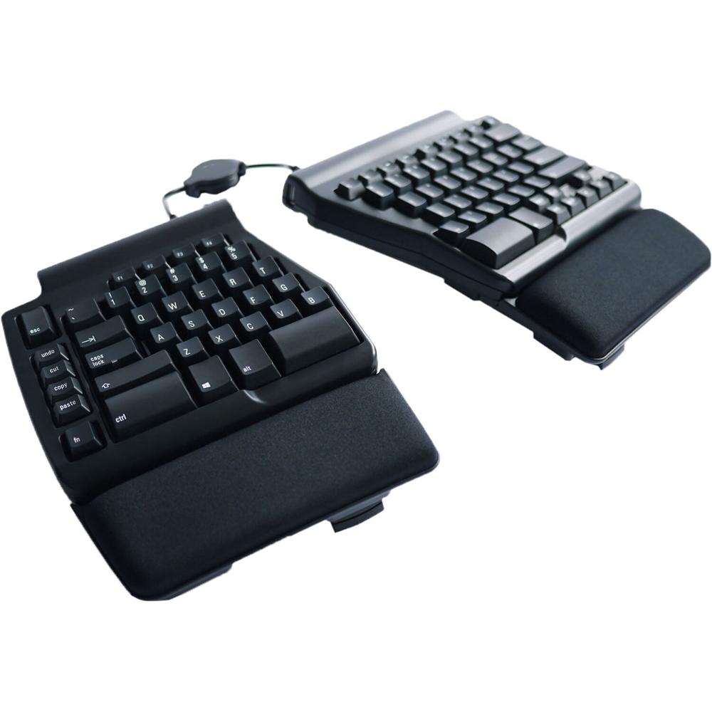 Matias Teclado Ergonómico Programable Ergo Pro (Mac) - Teclas Mecánicas, Soporte de Palm
