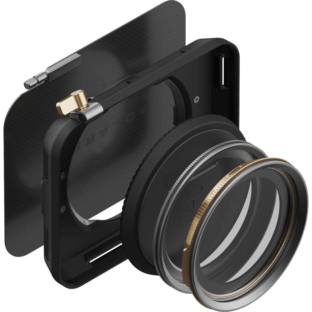 PolarPro Recon Variable ND Compact Matte Box System Base Kit - Aero Hood, Filtro ND Variab