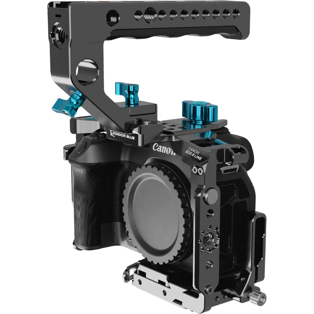 Kondor Blue Arca Cage para Canon R7 con Mango Superior - Sistema de Liberación Rápida Ar