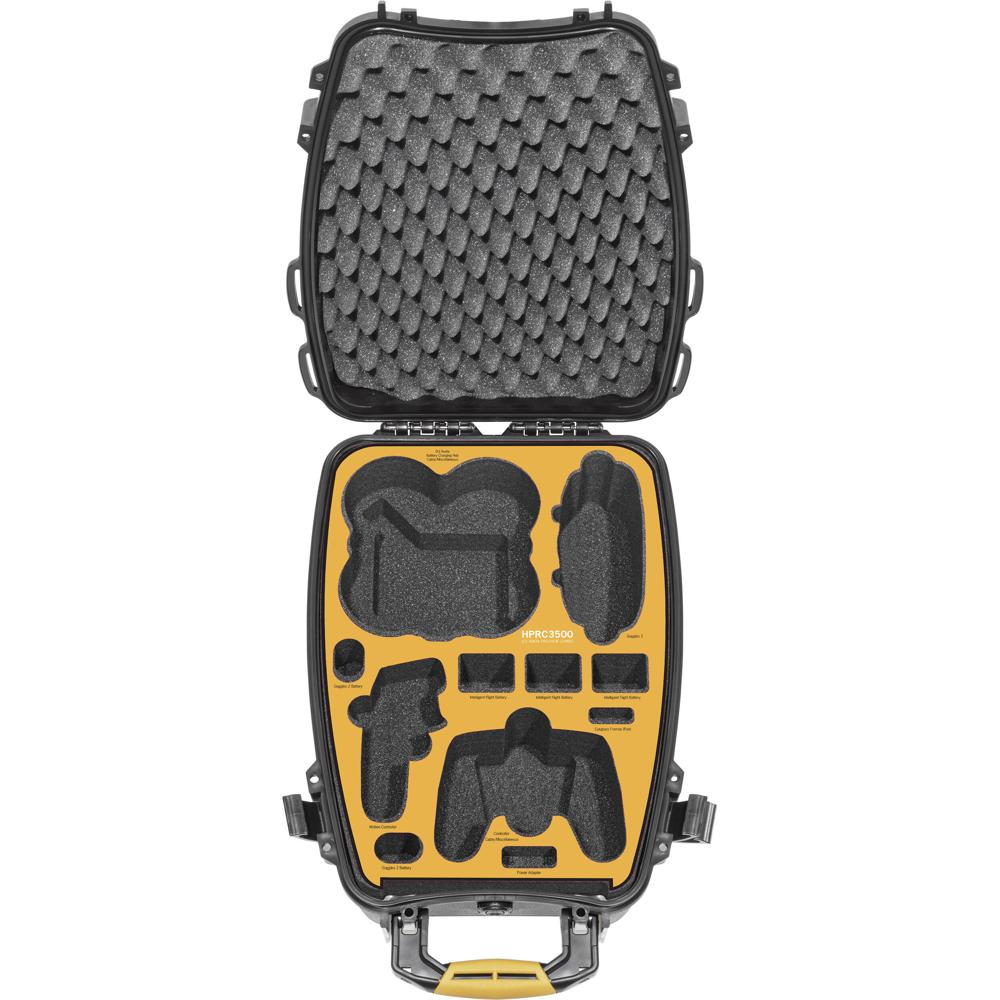 HPRC Mochila Rígida 3500 para DJI Avata Pro View Combo - Impermeable IP67, Interior de Es