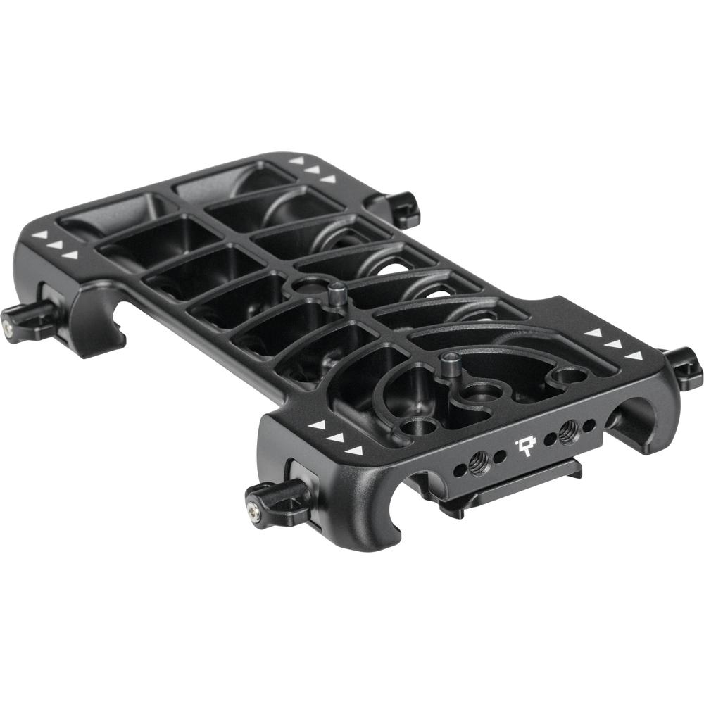 Wooden Camera Baseplate Arca-Type para Sony VENICE/VENICE 2 con Clamps de Varilla de 15mm