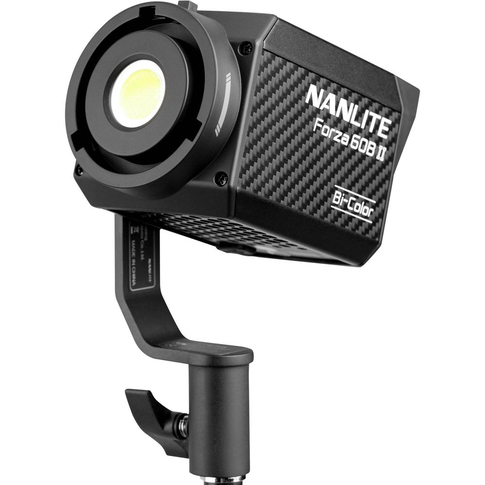 Nanlite Forza 60B II Monolight LED Bi-Color 2700-6500K con Control DMX y App, 14,350 Lux,