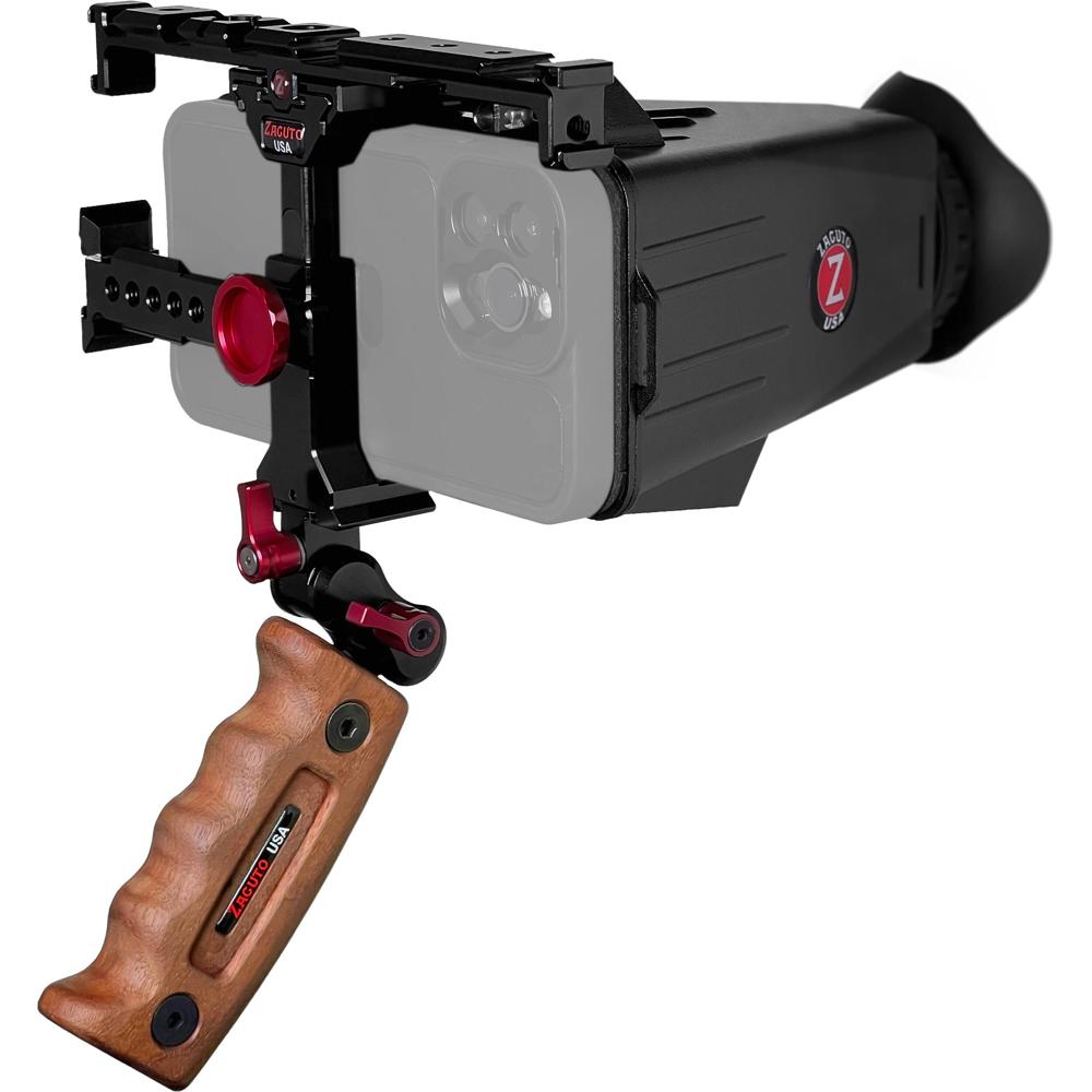 Zacuto Kit Director para Smart Z-Finder con Puente de Montaje, Correa de Mano y Empuñadur