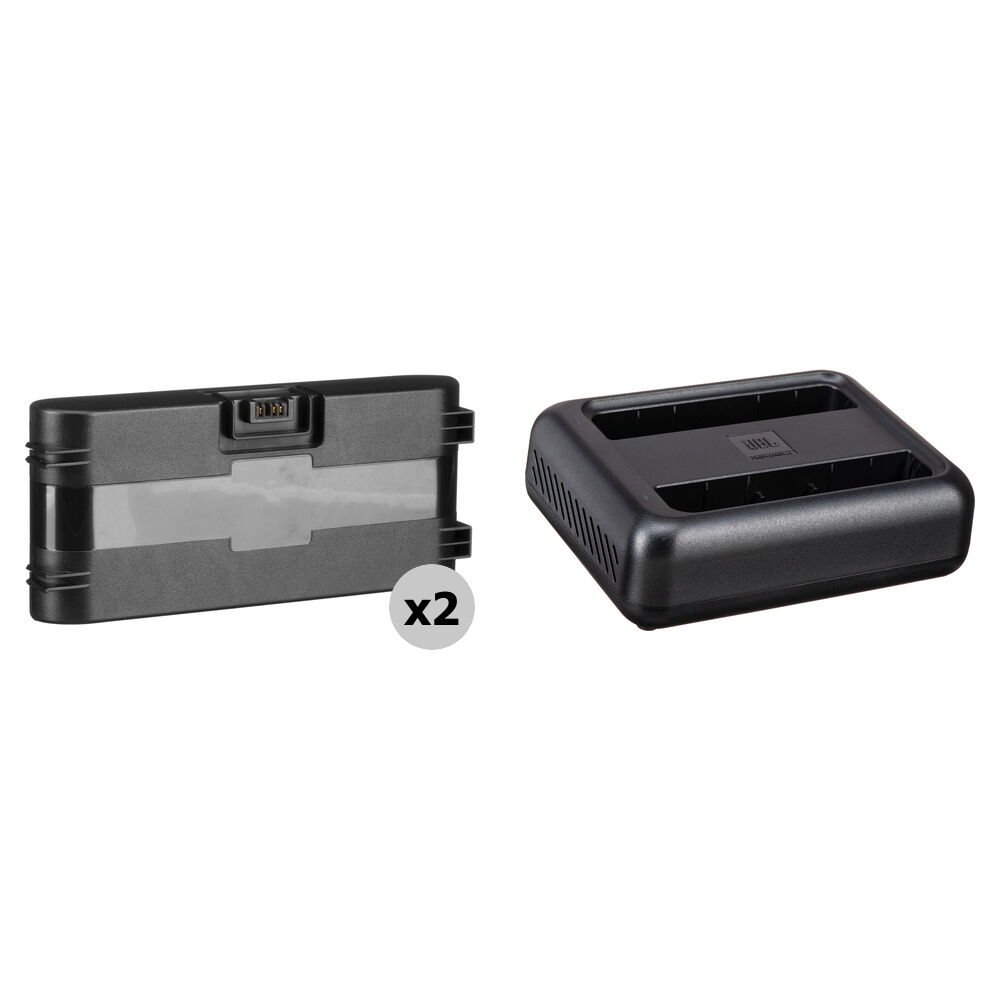 JBL EON ONE Compact Kit de Baterías con Cargador Doble - 2 Baterías Recargables y Cargad