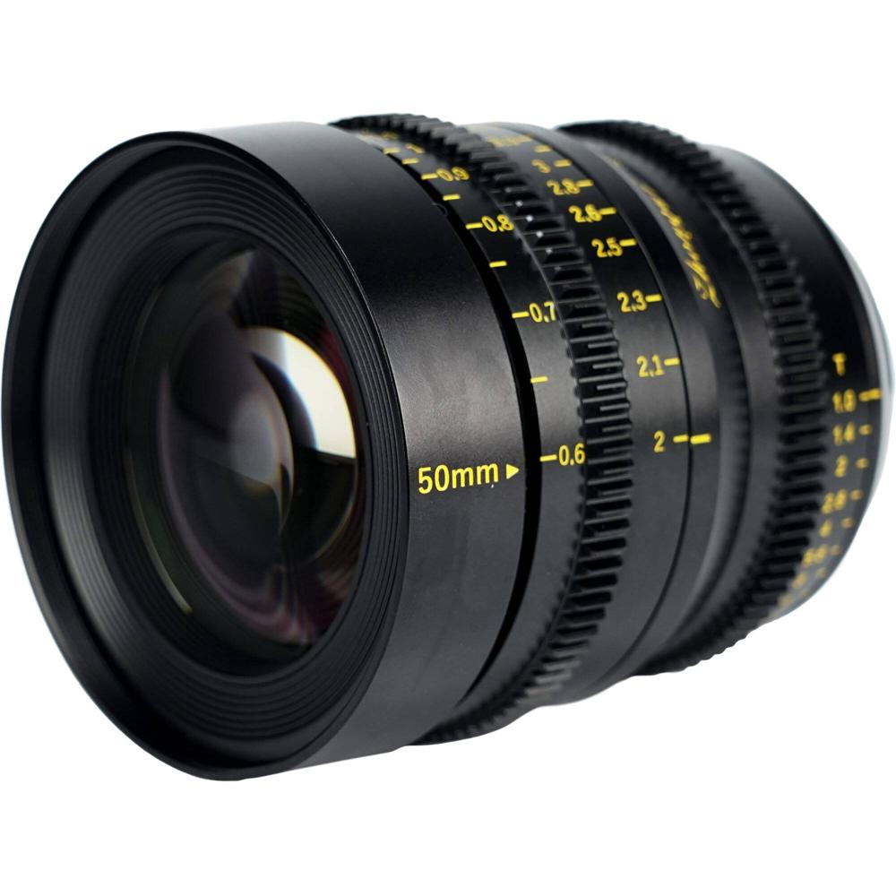 Mitakon Zhongyi 50mm T1 Speedmaster Cine Lens MFT - Apertura T1, Montura Micro Cuatro Terc