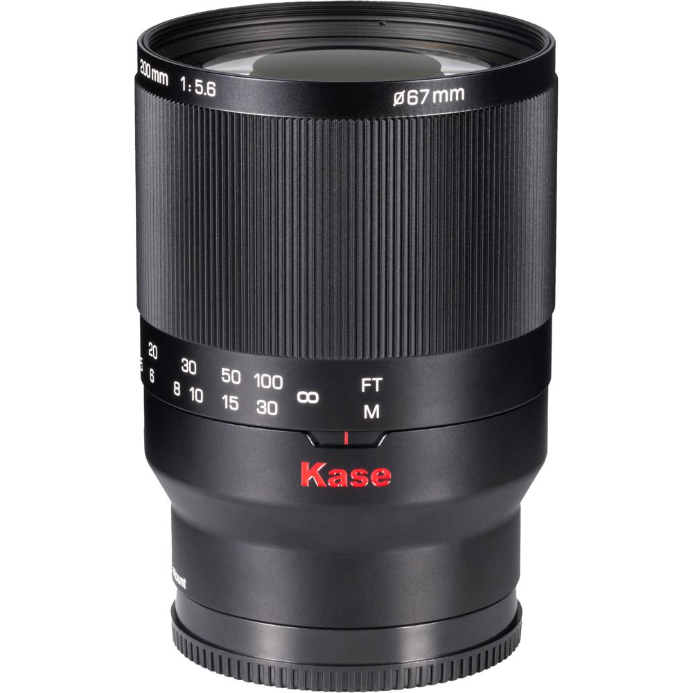 Kase Lente Reflex 200mm f/5.6 MC para Sony E - Enfoque Manual, Vidrio Multicapa, Bokeh Don
