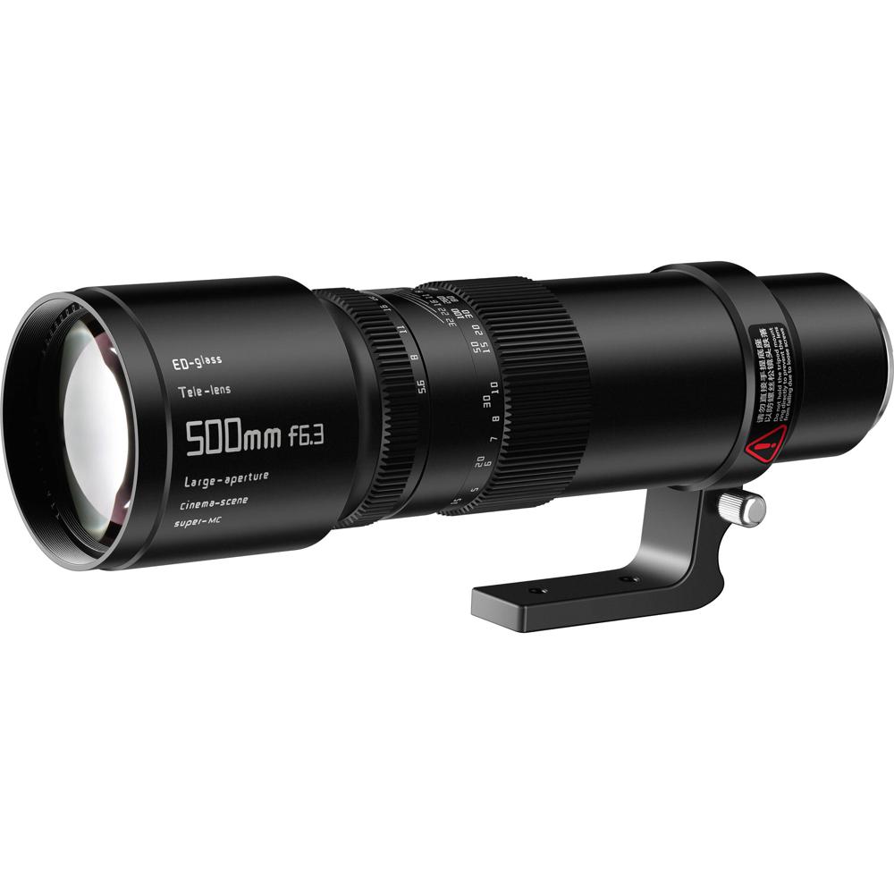 TTArtisan 500mm f/6.3 Lente Telefoto Manual para Montura Leica L - Cuerpo de Metal, Anillo