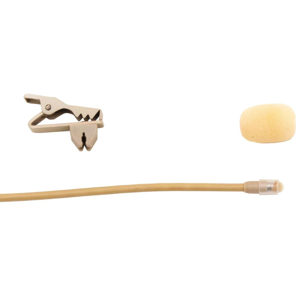 Microphone Madness Lavalier Bulletproof Beige con Conector TA4F - Patrón Hipercardioide,