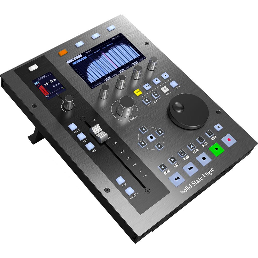 Solid State Logic UF1 Control Surface DAW con Fader Motorizado de 100mm, 2 Pantallas de Al