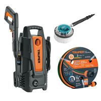 Hidrolavadora 1500 Psi Truper - Manguera 10m y Cepillo giratorio Total 102095-16050-THRB8702