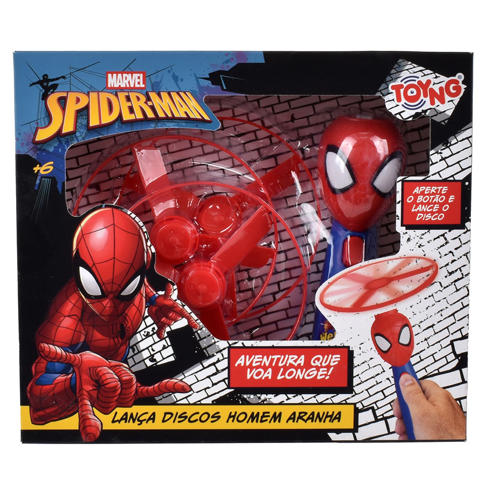 Lanzador de Discos Voladores SPIDERMAN