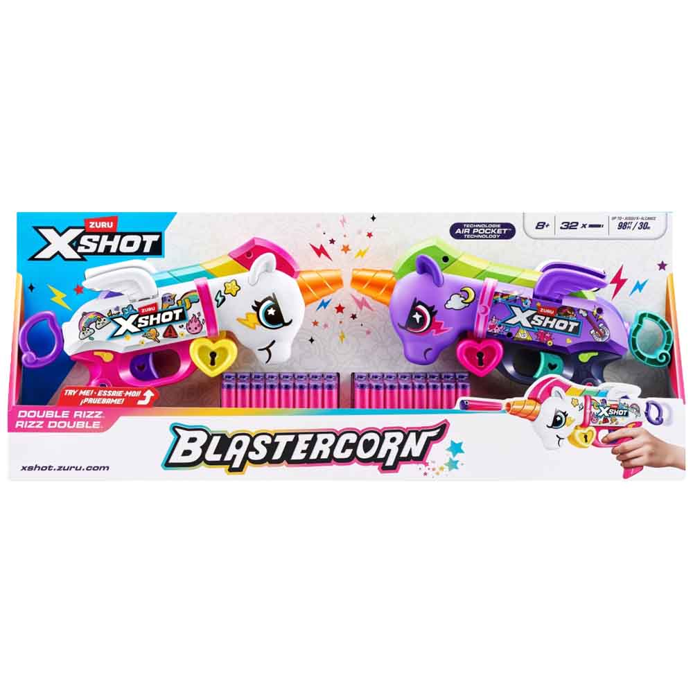 Juguete Lanzador X-SHOT Blastercorn Unicornio
