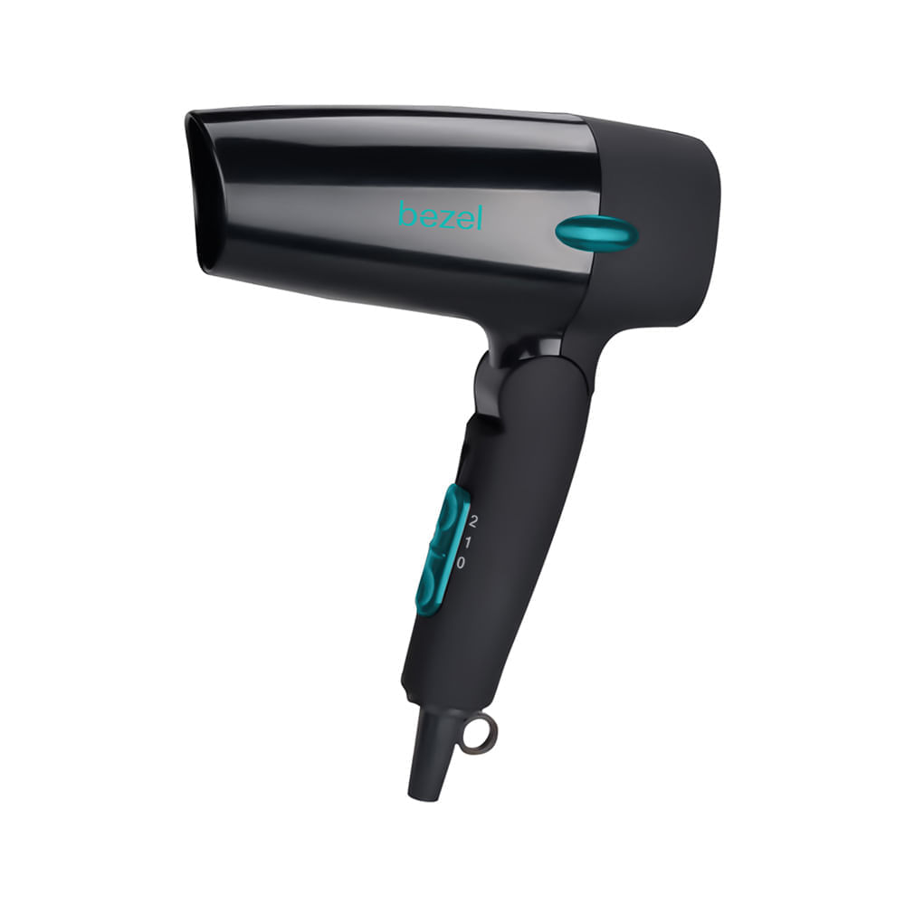 Secadora de Cabello Plegable BEZEL Bhr-013 Negro