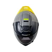 Casco Integral SHAFT SH-502SP Luke Gris Negro Talla L Certificado DOT para Moto Seguridad Protección