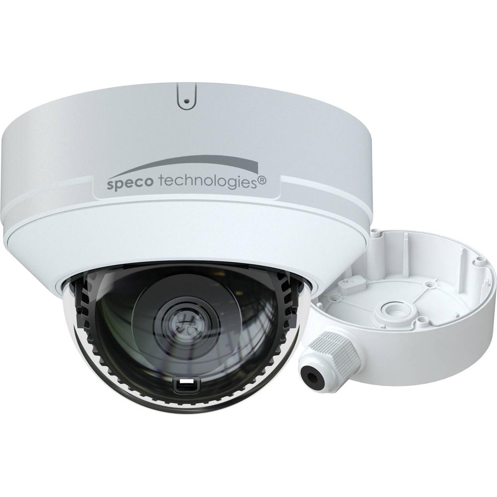 Speco Technologies Cámara Dome de Red Exterior O8D9 8MP con Visión Nocturna, IP67, IK10,