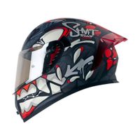 Casco Integral SHAFT SH-526SP Dano Negro Gris Talla L Certificado ECE 22.06 para Moto Seguridad