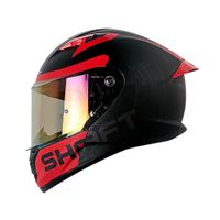 Casco Integral SHAFT 522SP Dopp Negro Talla XL Certificado ECE 22.06 para Moto Seguridad Protección