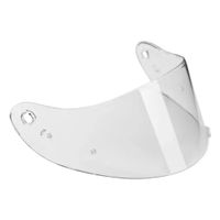 Visor de Repuesto SHAFT SH-551 transparente para Moto Casco Protección Visibilidad UV Antirrayas