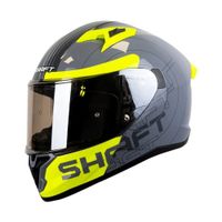 Casco Integral SHAFT 522SP Dopp Gris Talla L Certificado ECE 22.06 para Moto Seguridad Protección