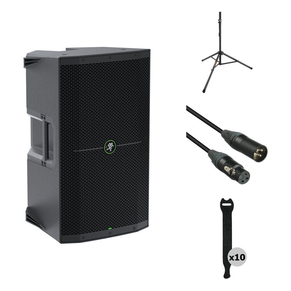 Mackie Thump212 Altavoz PA Activo 12"" 1400W con Soporte y Cable XLR