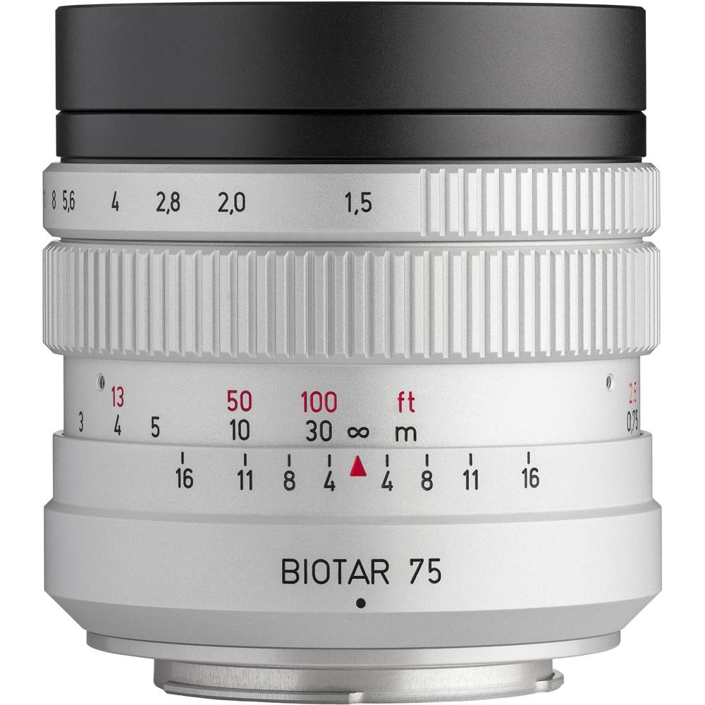 Meyer-Optik Gorlitz Biotar 75mm f/1.5 II - Lente Telefoto para Retrato, Montura L, Enfoque