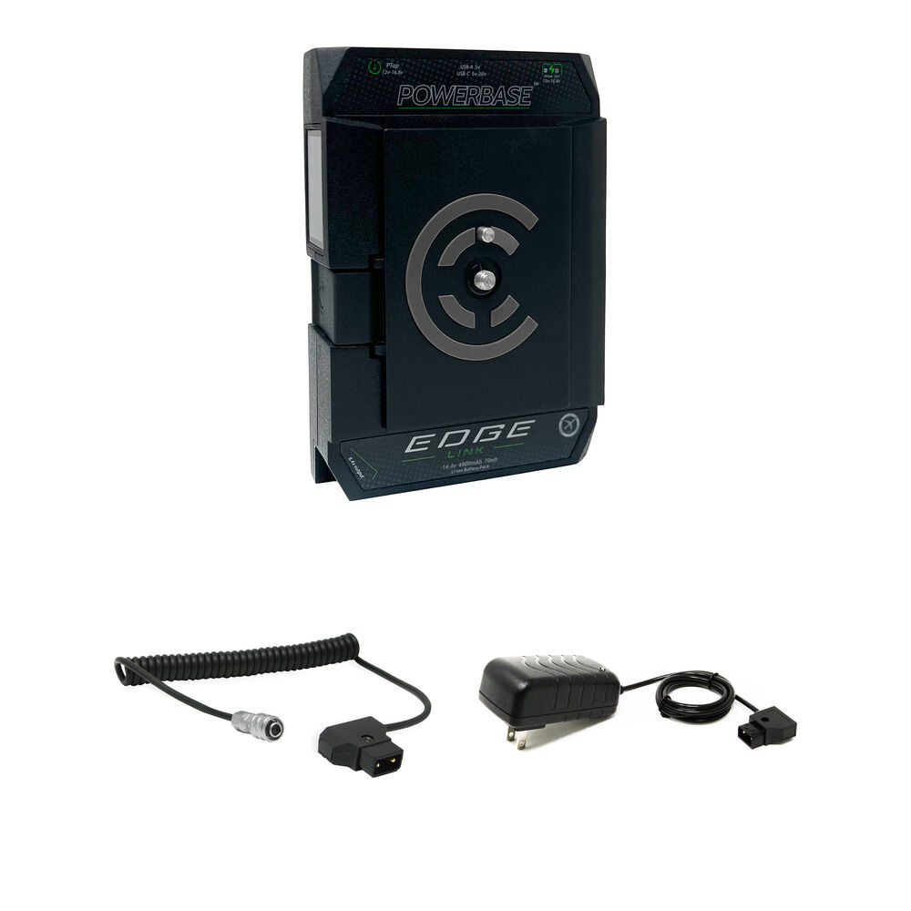 Core SWX Powerbase EDGE LINK 70Wh Batería V-Mount para Blackmagic Pocket Camera 6K/4K con
