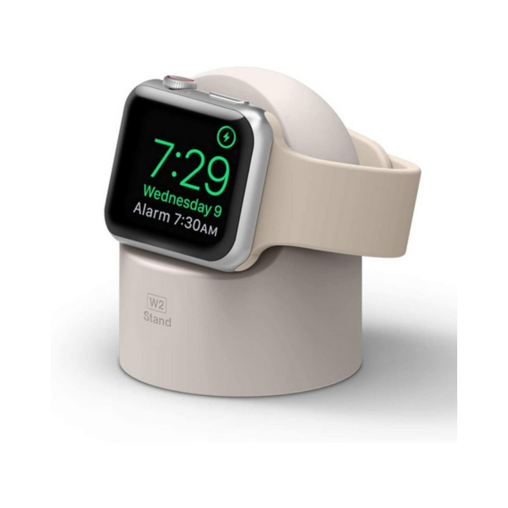 Soporte de Silicona elago W2 para Cargador de Apple Watch - Stone